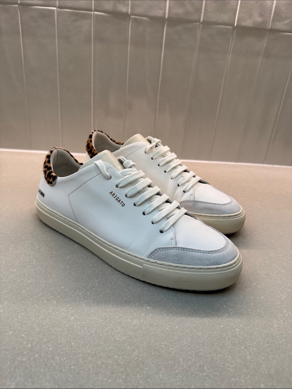 Axel Arigato Clean 90 White Leather Sneakers Men’s EU 44 / US 10.5 w/ Box